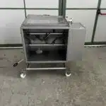 impastatrice per carne- La felsinea Me 120 ba evo - vista con vasca ribaltata