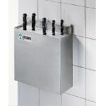 sterilizzatore per coltelli a liquido con scarico