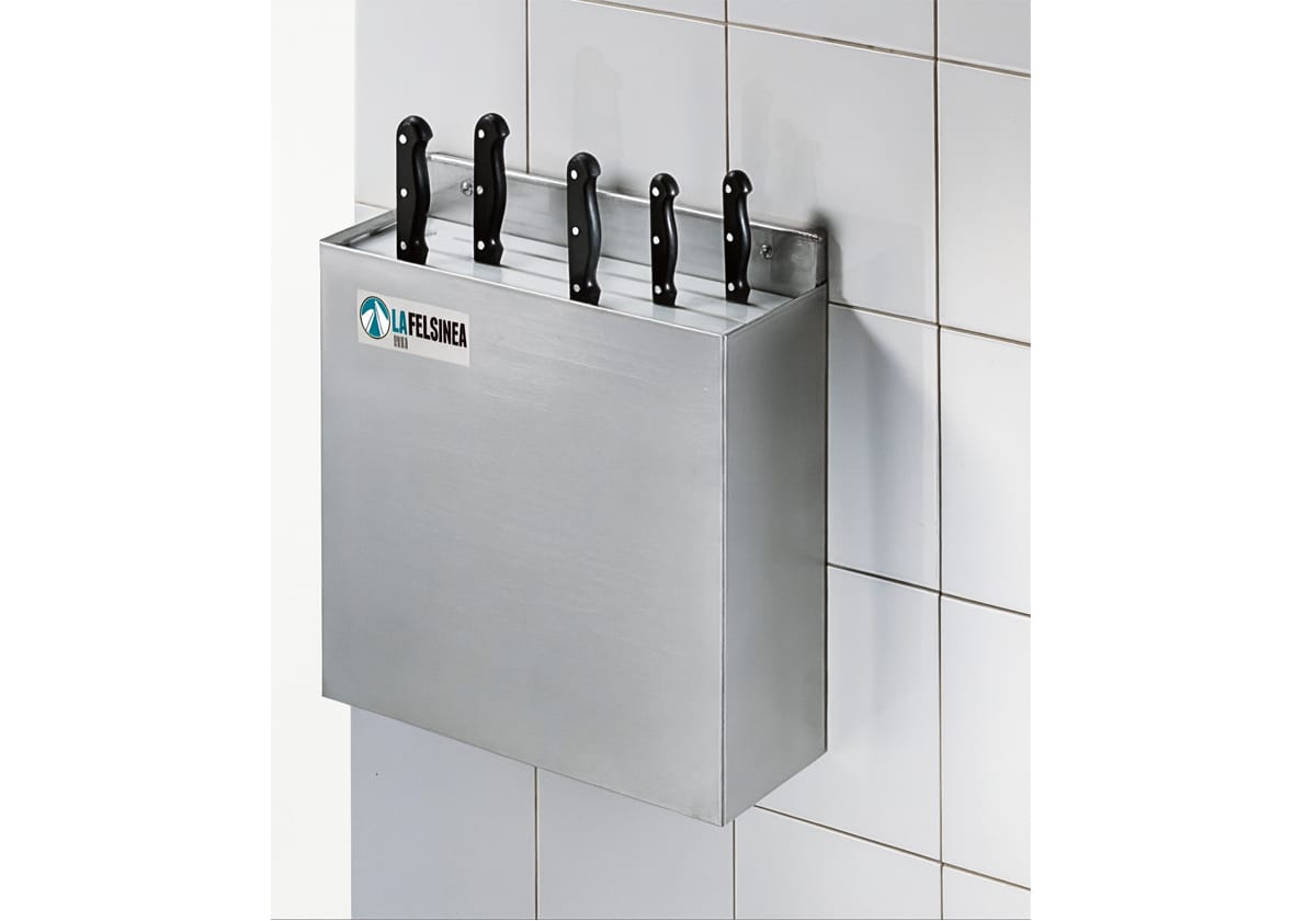 sterilizzatore per coltelli a liquido con scarico