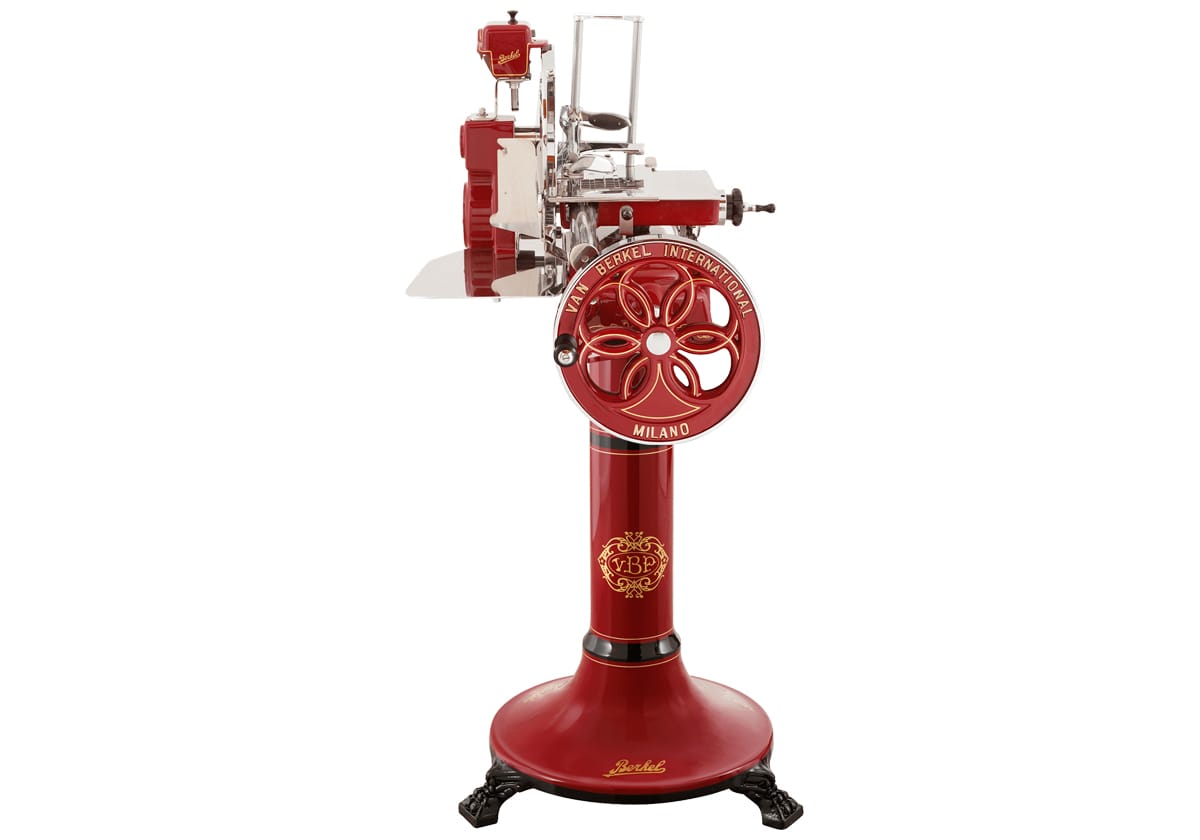 affettatrice-berkel-b114-con-piedistallo- colorazione rossa