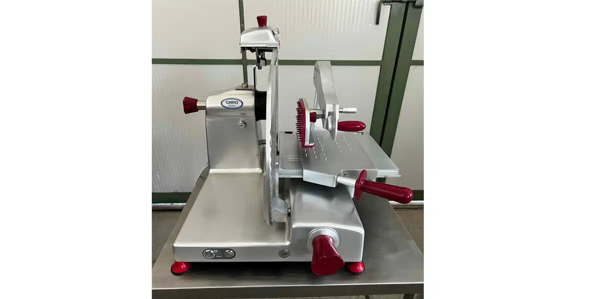 affettatrice-Berkel Essentia 350-usata- vista frontale