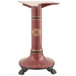 PIEDISTALLO BERKEL - COLORE ROSSO - PER AFFETTATRICE A VOLANO B116 - B116SA - B116A