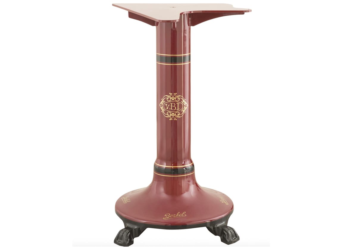 PIEDISTALLO BERKEL - COLORE ROSSO - PER AFFETTATRICE A VOLANO B116 - B116SA - B116A